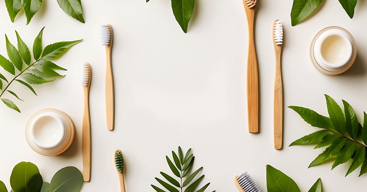 brosse à dents en bambou